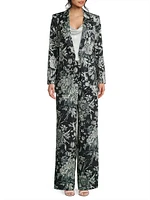 Clea Floral Wide-Leg Pants