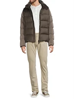 Casciano Fur-Trimmed Down Jacket