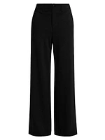 Sofie Ponte Wide-Leg Pants