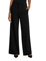 Sofie Ponte Wide-Leg Pants