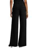 Sofie Ponte Wide-Leg Pants