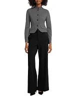 Sofie Ponte Wide-Leg Pants