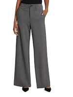 Sofie Ponte Wide-Leg Pants