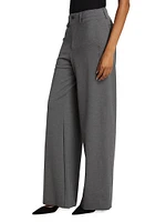 Sofie Ponte Wide-Leg Pants