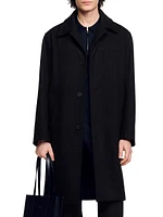 Wool Broadcloth Coat