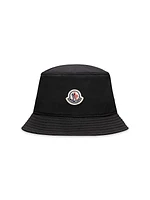 Bucket Hat with Logo Patch