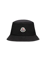 Bucket Hat with Logo Patch