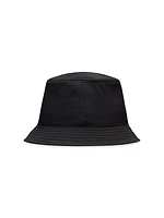 Bucket Hat with Logo Patch