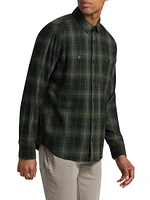 Everett Windowpane Plaid Shirt