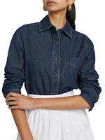 Denim Long-Sleeve Shirt