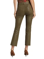 Kendra Coated Crop Jeans