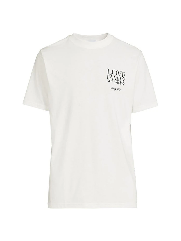 Love Family Not Fashion T-Shirt