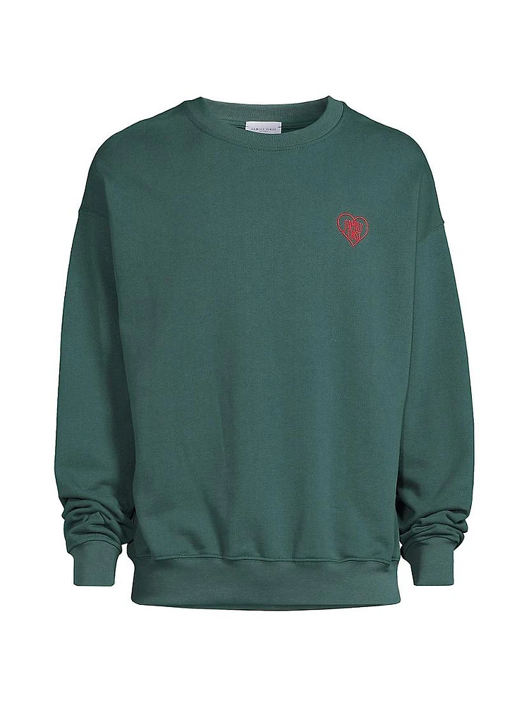 Heart Crewneck Sweatshirt