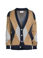 Rombi Argyle Cardigan