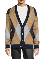 Rombi Argyle Cardigan