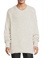 Boucle Crewneck Sweater