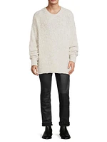 Boucle Crewneck Sweater