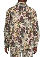 Landscape Print Overshirt