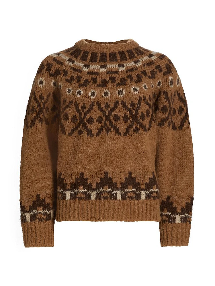 Fair Isle Alpaca Sweater