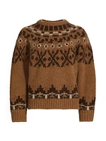 Fair Isle Alpaca Sweater