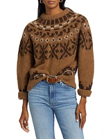 Fair Isle Alpaca Sweater