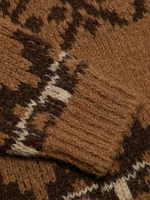 Fair Isle Alpaca Sweater