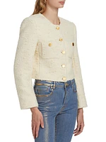 Bouclé Crop Jacket