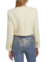 Bouclé Crop Jacket