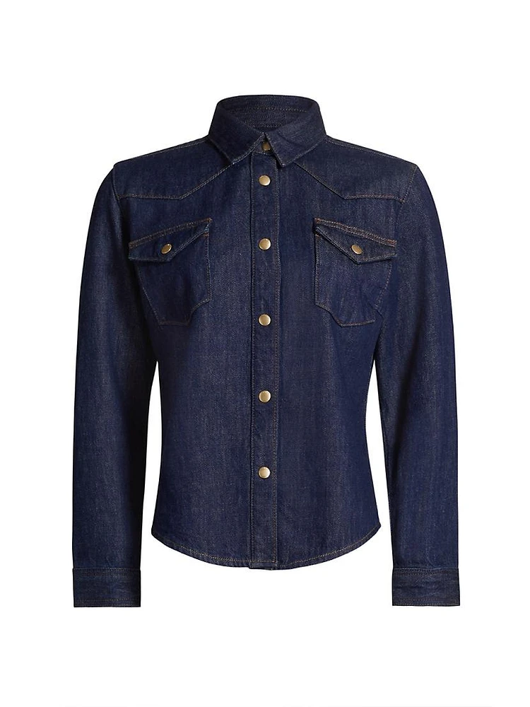 Heritage Denim Fitted Shirt