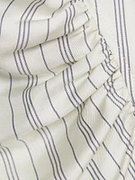 Gillian Striped Silk Blouse