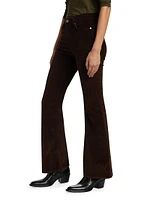 Le Easy Corduroy Flared Pants