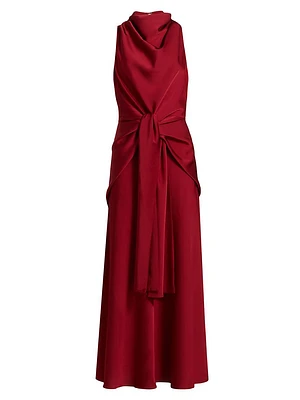 Esmara Tie-Waist Sleeveless Maxi Dress