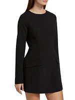 Thessaly Long-Sleeve Minidress