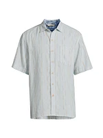 Sonora Stripe Button-Front Shirt