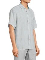 Sonora Stripe Button-Front Shirt