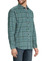 Coastline Cord Lagoon Check Shirt