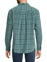 Coastline Cord Lagoon Check Shirt