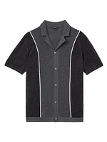 Meastro Cotton-Blend Short-Sleeve Shirt