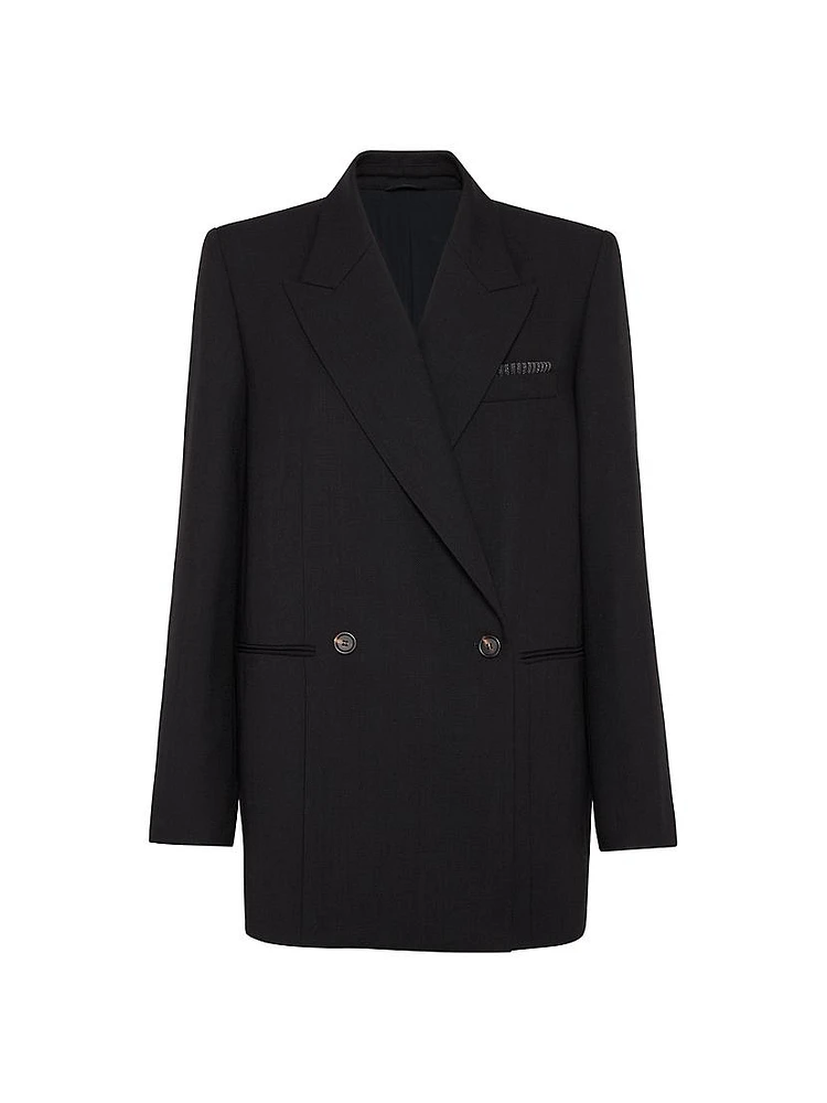 Malfilé Wool Twill Blazer