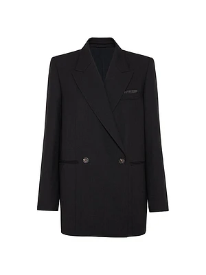 Malfilé Wool Twill Blazer