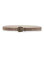 Suede Calfskin Belt