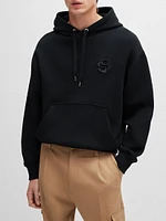 Oversize-Fit Hoodie Cotton with Double B Monogram