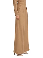 Fagus Pleated Wide-Leg Pants