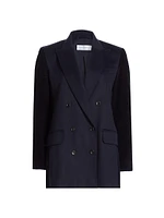 Potente Camelwool Double-Breasted Blazer