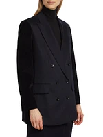 Potente Camelwool Double-Breasted Blazer