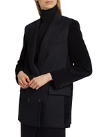 Potente Camelwool Double-Breasted Blazer