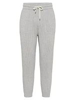 Cashmere English Rib Knit Joggers