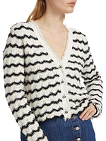 Noé Scalloped Cardigan