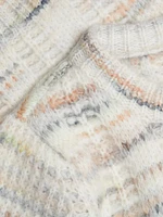 Short-Sleeve Blouson Sweater