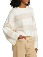 Striped Crop Sweater